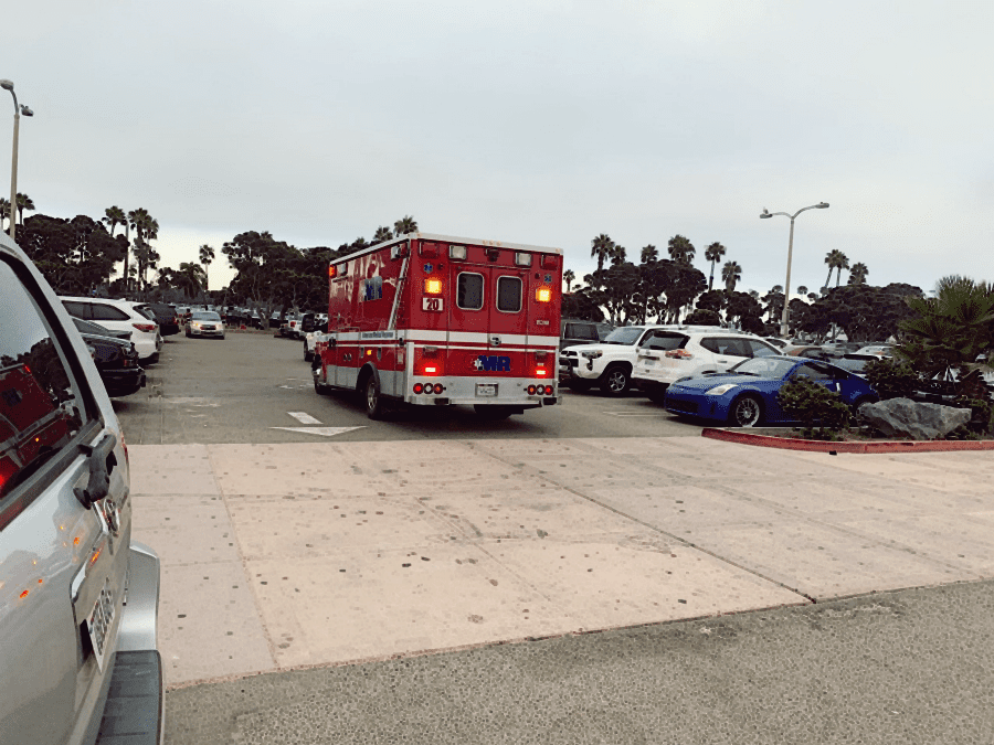 Seal Beach, CA - Two Hurt in Auto Accident on Magnolia St near Bolsa Ave
